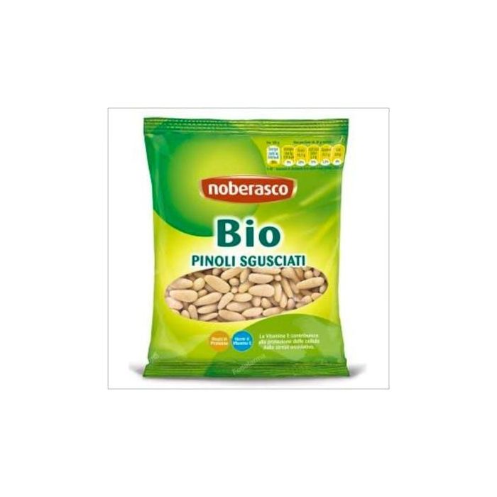 NOBERASCO Piñones Bio 70g - Ricos en Proteínas y Fósforo para Dieta Vegana y Deportistas