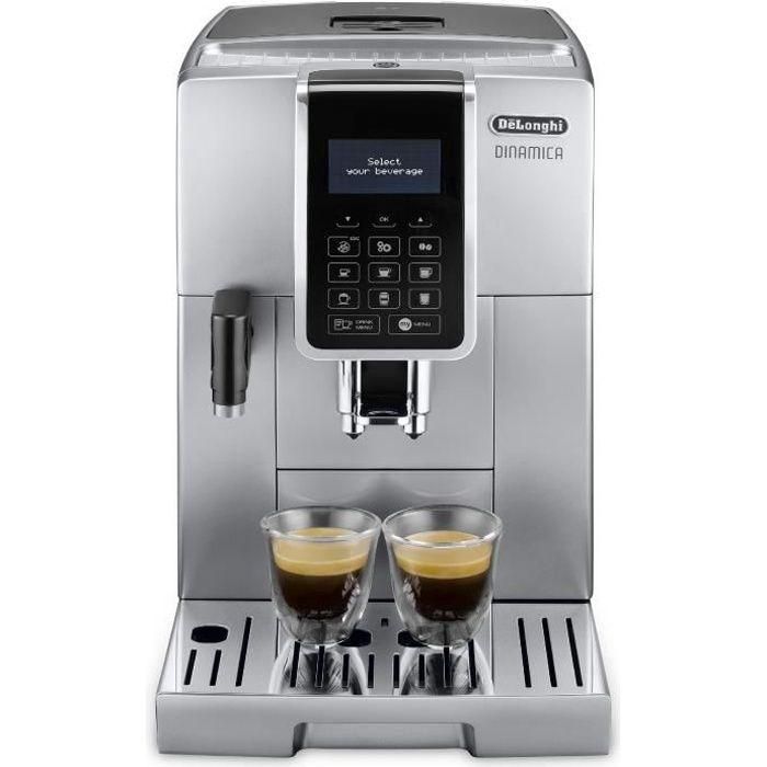 Delonghi ECAM 350.75.S Cafetera espresso automática Dinamica Pantalla Táctil Capuccino 1 toque Jarra Leche 300g Granos Plata 0 Delonghi ECAM 350.75.S Cafetera espresso automática Dinamica Pantalla Táctil Capuccino 1 toque Jarra Leche 300g Granos Plata 0