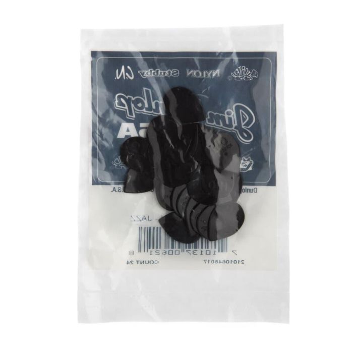 DUNLOP Pack 24 Púas Delrin Speedpick Heavy Jazz Ángulo 10º 1
