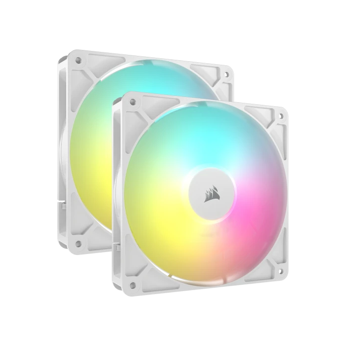 Corsair RS140 ARGB Carcasa del ordenador Ventilador 14 cm Blanco 2 pieza(s) Corsair RS140 ARGB Carcasa del ordenador Ventilador 14 cm Blanco 2 pieza(s)