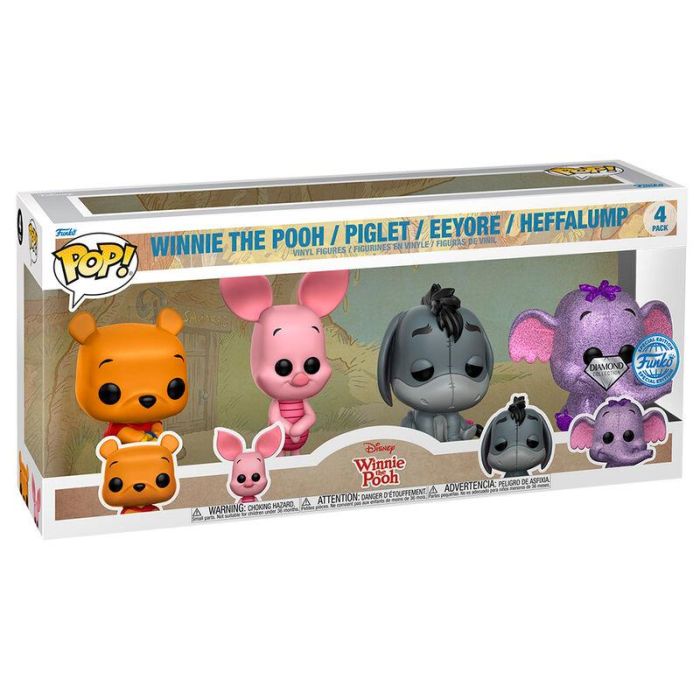 Blister 4 figuras POP Disney Winnie the Pooh Exclusive 0 Blister 4 figuras POP Disney Winnie the Pooh Exclusive 0
