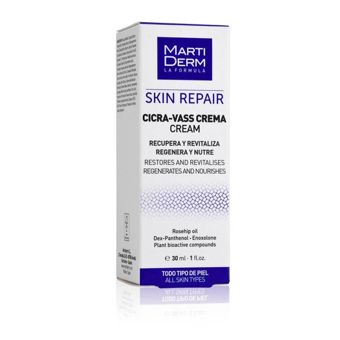 Martiderm SKIN REPAIR CICRA-VASS Crema Reparadora Cicatrizante 30 ml para Hidratación Corporal y Recuperación de la Piel 2 Martiderm SKIN REPAIR CICRA-VASS Crema Reparadora Cicatrizante 30 ml para Hidratación Corporal y Recuperación de la Piel 2