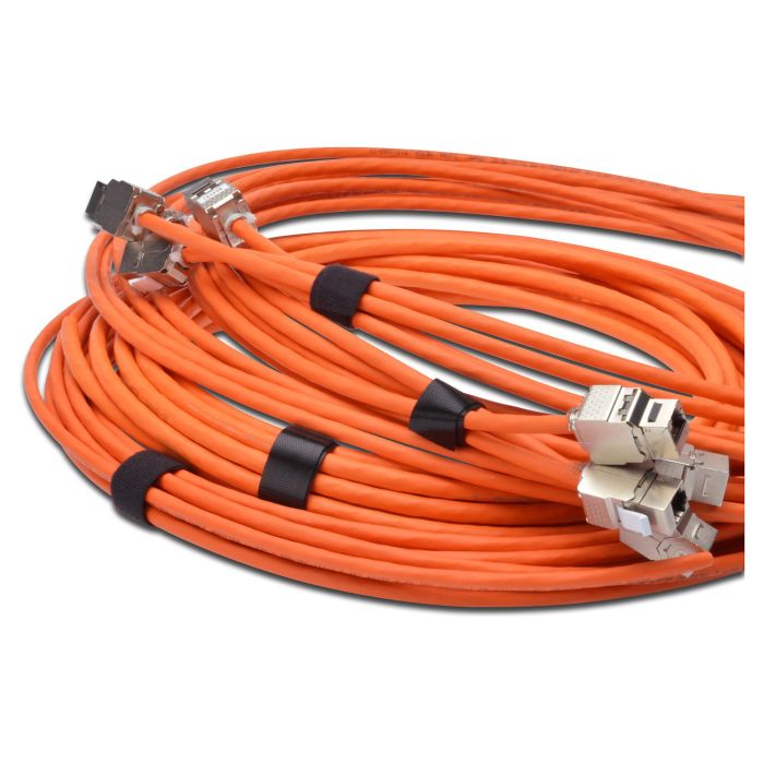 Digitus Cinta de Gancho y Bucle 20mm Ancho x 10m Longitud Negro 3