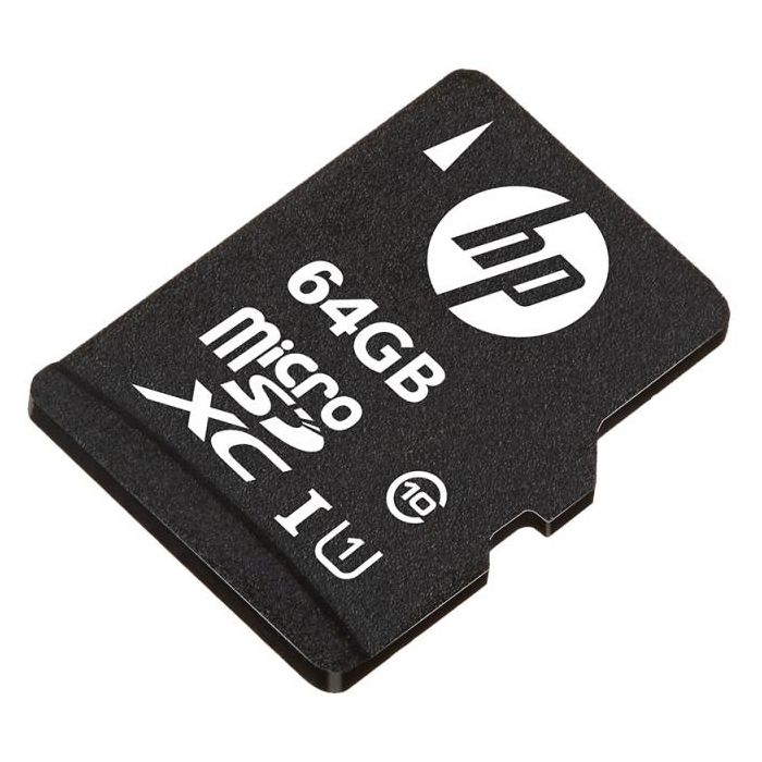 Tarjeta de Memoria Micro SD con Adaptador HP SDU64GBXC10HP-EF 64GB 1 Tarjeta de Memoria Micro SD con Adaptador HP SDU64GBXC10HP-EF 64GB 1