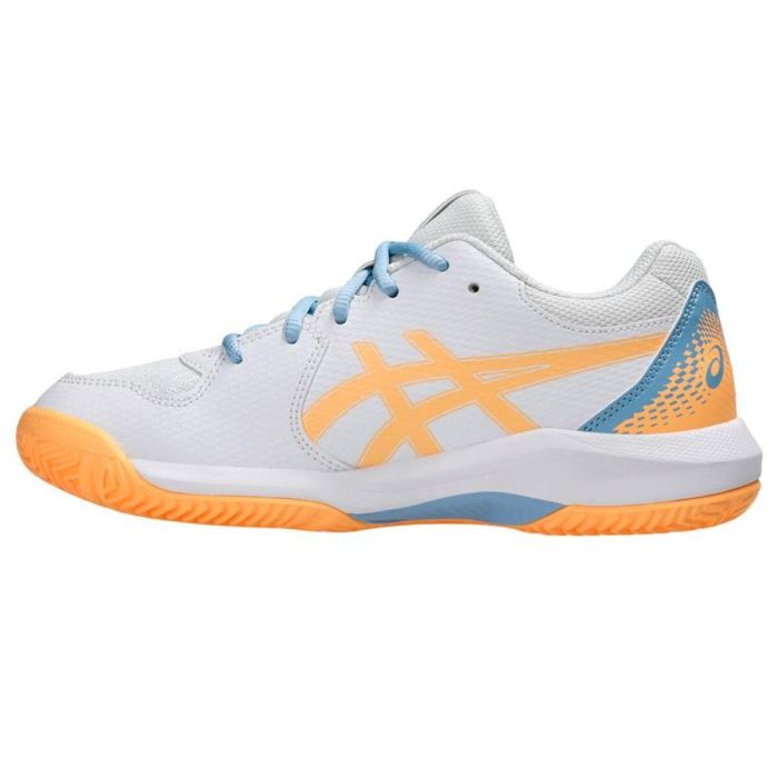 Zapatillas de Padel para Niños Asics Gel-Dedicate 8 Padel Gs Blanco 36 3