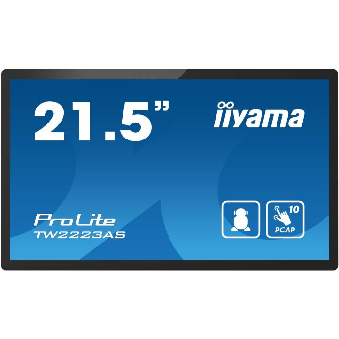 iiyama TW2223AS-B2 Panel Táctil 21.5" Full HD VA Android 12 para Uso 24/7 – Pantalla Interactiva Profesional 1