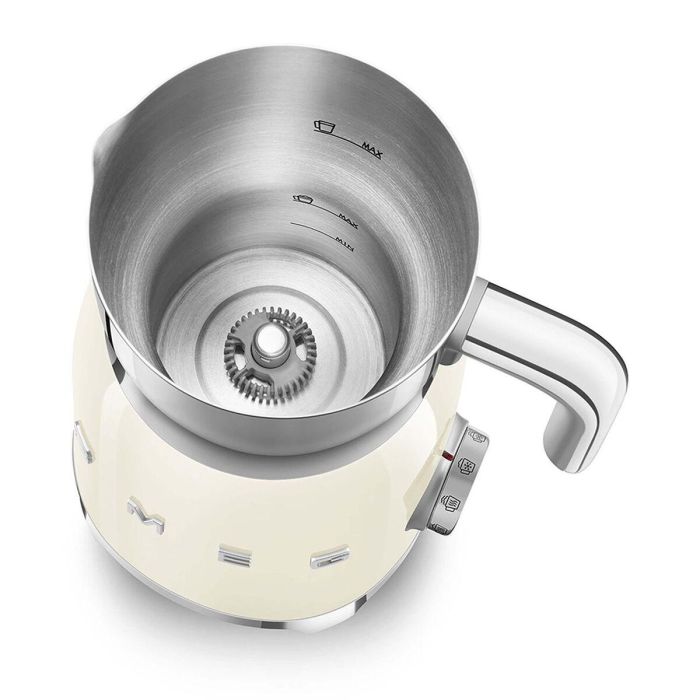 Espumador de Leche Smeg MFF11CREU Crema 500 W 3 Espumador de Leche Smeg MFF11CREU Crema 500 W 3