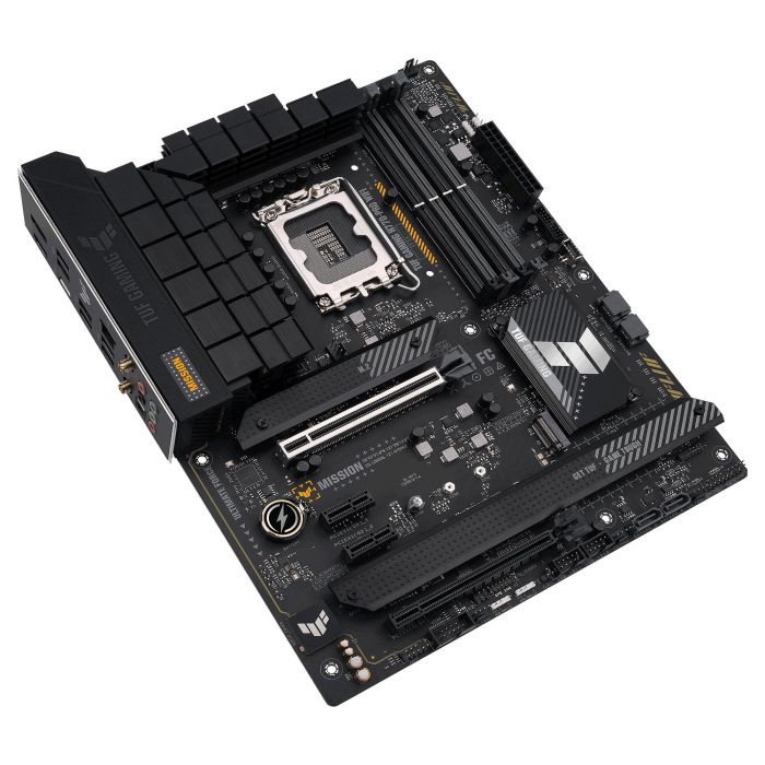 ASUS TUF GAMING H770-PRO WiFi Placa Base Socket LGA 1700 DDR5 ATX con WiFi y Ethernet 2.5 Gigabit 10 ASUS TUF GAMING H770-PRO WiFi Placa Base Socket LGA 1700 DDR5 ATX con WiFi y Ethernet 2.5 Gigabit 10