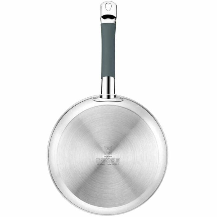 Bra Master A451424 Sartén 24cm Acero Inoxidable 18/10 sin Antiadherente, Apta Inducción y Horno, Triple Fondo Difusor Bra Master A451424 Sartén 24cm Acero Inoxidable 18/10 sin Antiadherente, Apta Inducción y Horno, Triple Fondo Difusor