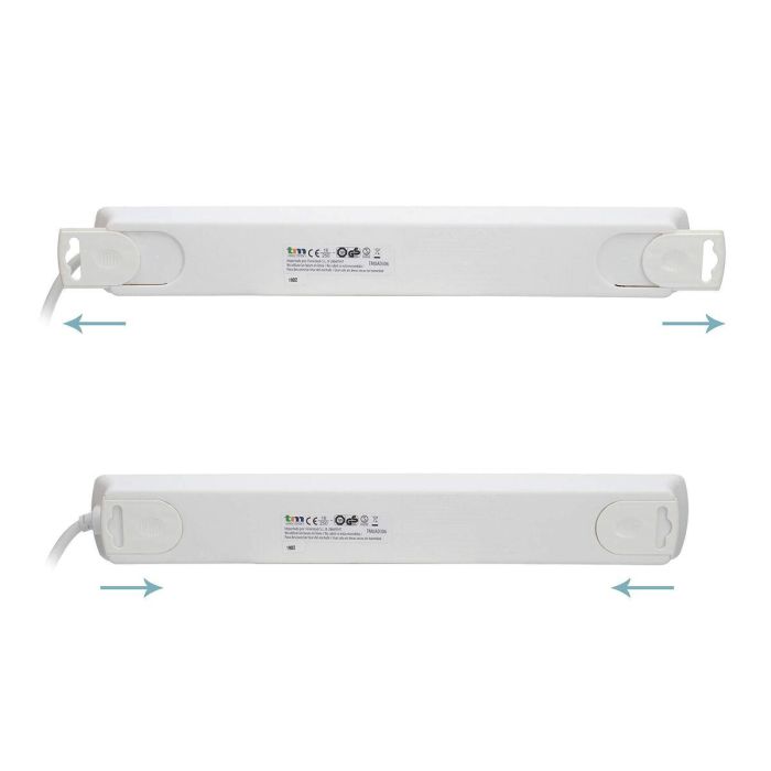 Regleta Enchufes 6 Tomas con Interruptor TM Electron TMUAD306 8