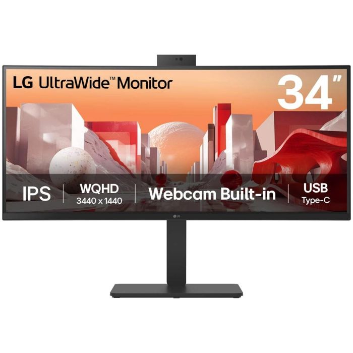 86.72cm/34" (3440x1440) LG 34BA85QE-B 21:9 WQHD IPS Curved 5ms 60Hz HDR10 HDMI DP USB-C Speaker 0 86.72cm/34" (3440x1440) LG 34BA85QE-B 21:9 WQHD IPS Curved 5ms 60Hz HDR10 HDMI DP USB-C Speaker 0