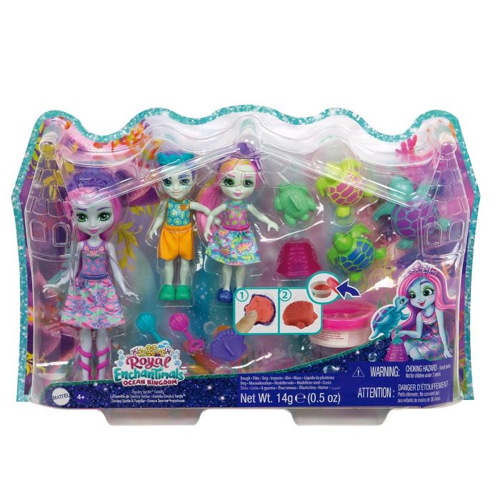 Muñeca Royal Enchantimals Super Pack Familias Hcf94 Mattel 2