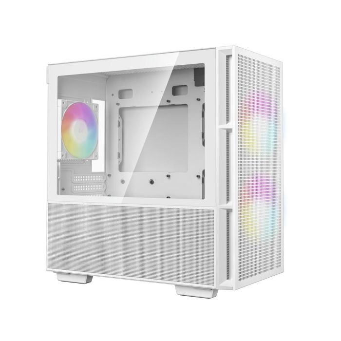 Deepcool Caja Ordenador Gaming MATX CH360 - Blanco, RGB, Vidrio Templado, Soporte Radiadores, Ventiladores Incluidos 1 Deepcool Caja Ordenador Gaming MATX CH360 - Blanco, RGB, Vidrio Templado, Soporte Radiadores, Ventiladores Incluidos 1