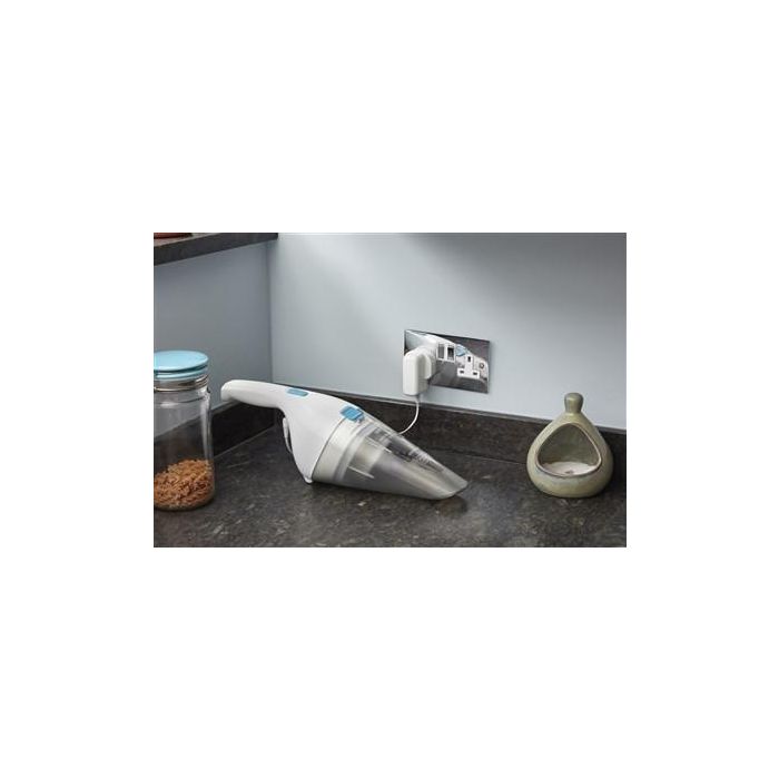 Black+Decker NVC-115-JL Recogetodo Dustbuster Aspirador de Mano Inalámbrico Ciclónico con Batería de Litio 5