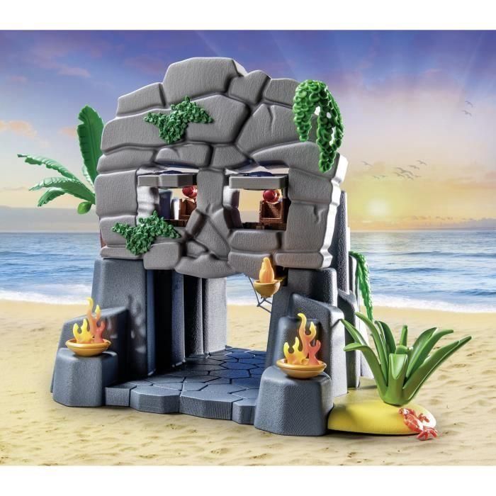 PLAYMOBIL 71531 Isla del Tesoro Pirata y Monstruo Marino - Piratas 2 PLAYMOBIL 71531 Isla del Tesoro Pirata y Monstruo Marino - Piratas 2