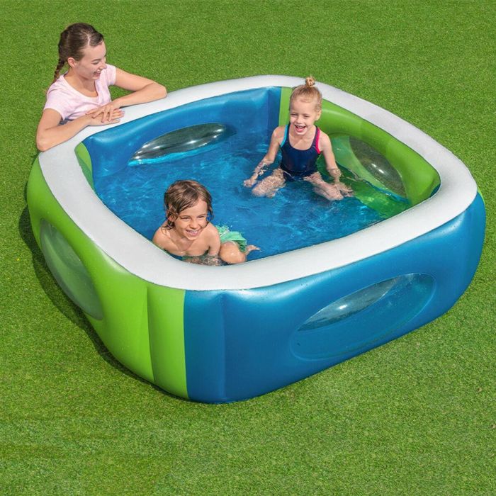 Bestway Piscina Hinchable con Mirillas 168x168x56 cm +6 Años Jardin 51132 17 Bestway Piscina Hinchable con Mirillas 168x168x56 cm +6 Años Jardin 51132 17