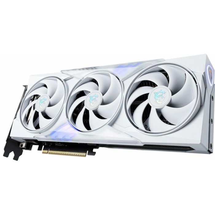 MSI GeForce RTX 5060 TI 16G TRIO OC WHITE NVIDIA 16 GB GDDR7 Tarjeta Gráfica 10