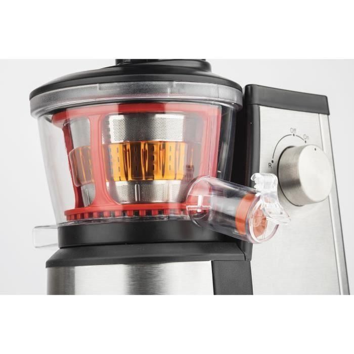 Extractor de jugo vertical H.KoeNIG - GSX12 - 52 rpm - Acero inoxidable 4
