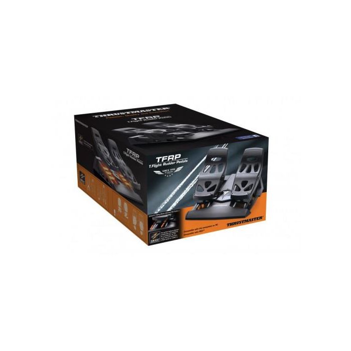 Thrustmaster T.Flight Rudder Pedales PC/PlayStation 4 USB Negro Aluminio 2960764 2 Thrustmaster T.Flight Rudder Pedales PC/PlayStation 4 USB Negro Aluminio 2960764 2