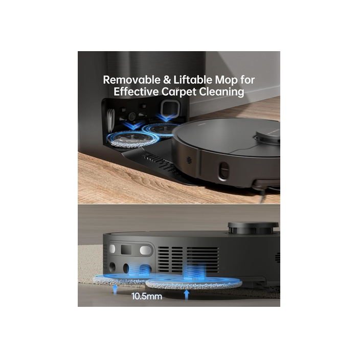Dreame Robot Aspirador L40 Ultra con Mopa Extraíble y Elevable, Cepillo Lateral Extensible y Elevable, 11.000 Pa - DRE1726072460171 1