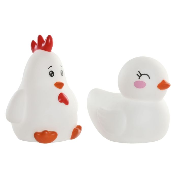 Decoracion Luminosa Baby DKD Home Decor Blanco 14 x 10 x 12 cm (6 Unidades) Decoracion Luminosa Baby DKD Home Decor Blanco 14 x 10 x 12 cm (6 Unidades)