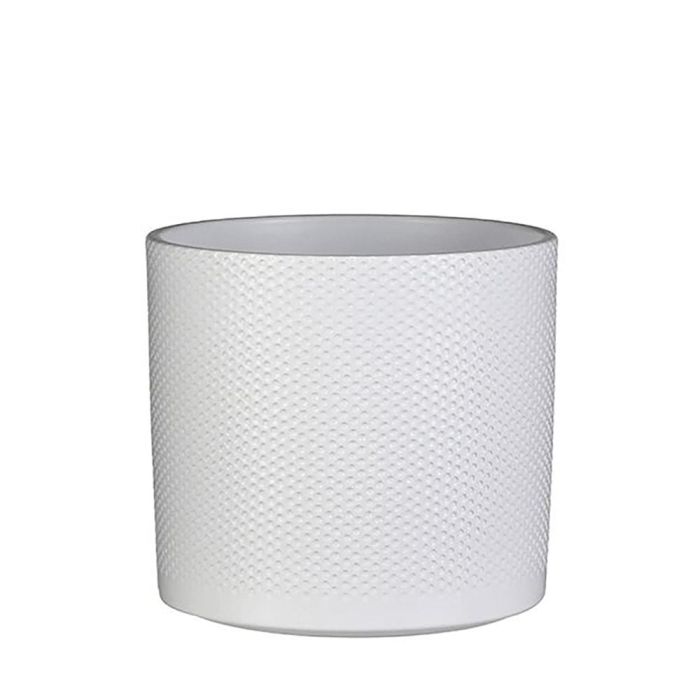 Mica Decorations Maceta cerámica Era color blanco Ø23x21,5cm 0 Mica Decorations Maceta cerámica Era color blanco Ø23x21,5cm 0