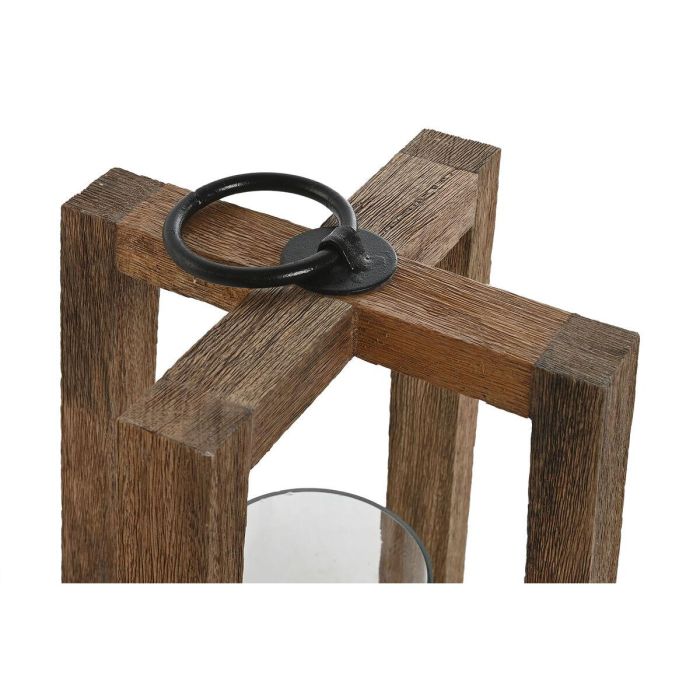 Portavela Alpino DKD Home Decor Marron 25 x 35 x 25 cm 3 Portavela Alpino DKD Home Decor Marron 25 x 35 x 25 cm 3