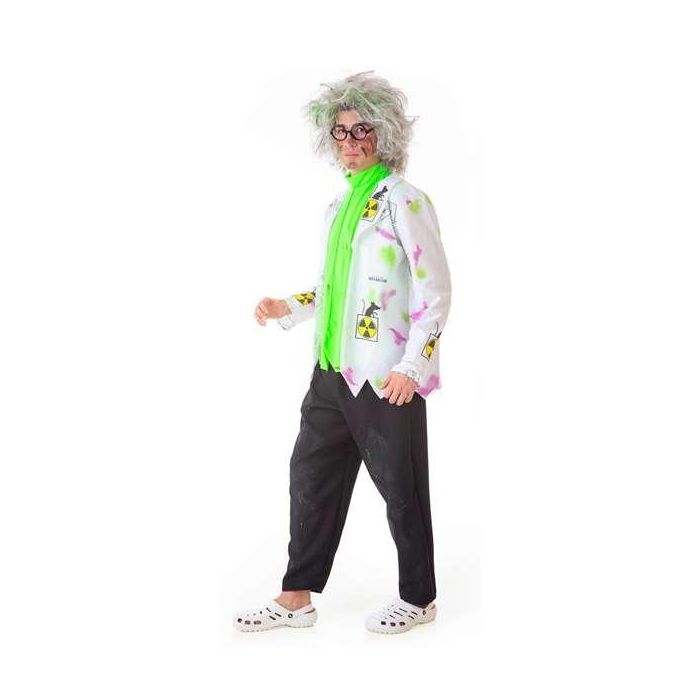 Disfraz adulto científico loco t-m/l (pantalón, chaqueta y chaleco) Disfraz adulto científico loco t-m/l (pantalón, chaqueta y chaleco)