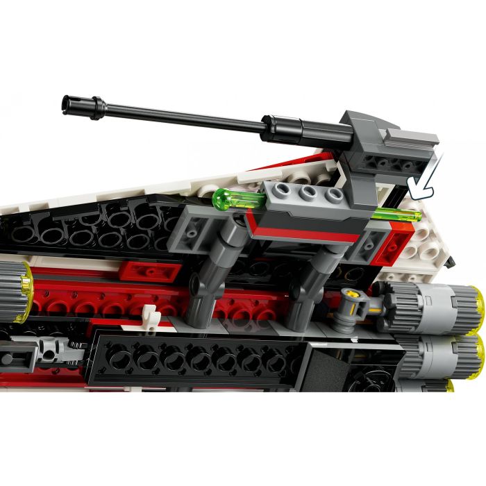 LEGO 75388 Star Wars Caza Estelar de Jedi Bob, incluye 2 Minifiguras, Droide Servo, Juguete de Construcción para Niños +8 años 4 LEGO 75388 Star Wars Caza Estelar de Jedi Bob, incluye 2 Minifiguras, Droide Servo, Juguete de Construcción para Niños +8 años 4