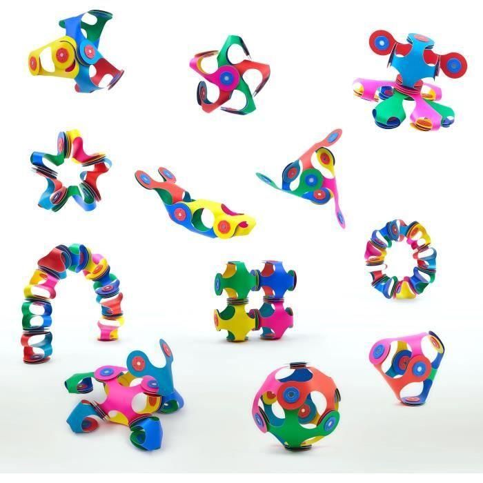 Tiny & Mighty CLIXO - GIPSY TOYS - Juego de construcción magnético flexible, duradero e imaginativo - 9 piezas - A partir de 4 años 2 Tiny & Mighty CLIXO - GIPSY TOYS - Juego de construcción magnético flexible, duradero e imaginativo - 9 piezas - A partir de 4 años 2