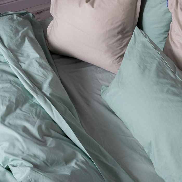 Funda Nórdica HappyFriday BASIC Menta Cama de 120 200 x 200 cm 28 x 4 x 38 cm 5