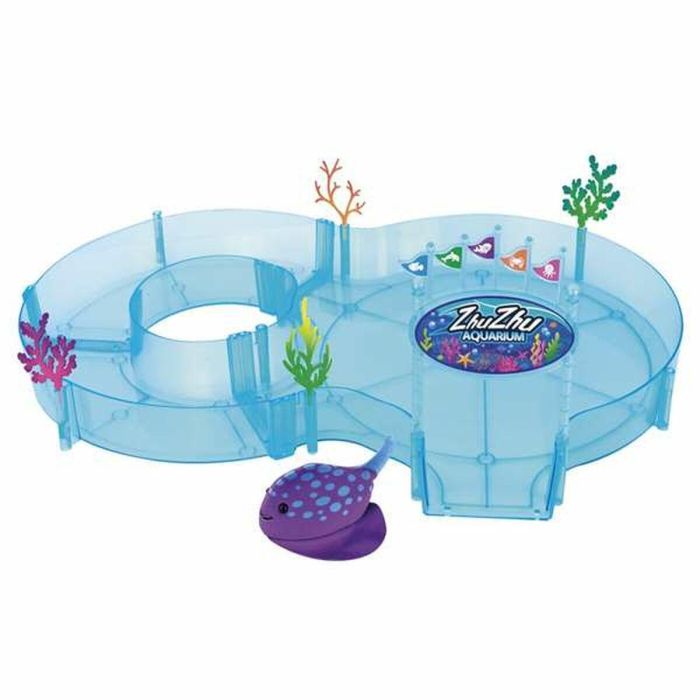 Acuario zhu zhu no necesita agua. incluye un personaje especial de pez. arrecife de coral y decoración submarina. 3 Acuario zhu zhu no necesita agua. incluye un personaje especial de pez. arrecife de coral y decoración submarina. 3