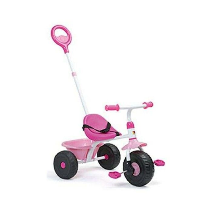 Triciclo urban trike 3 en 1 rosa (desde los 10 hasta los 18 meses)