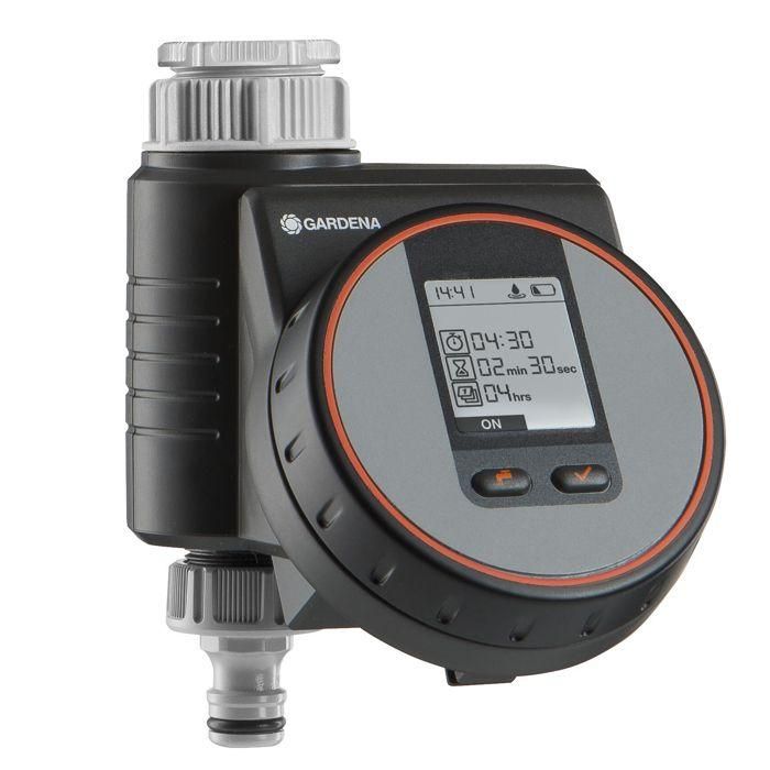 Gardena Programador de Riego Flex para Grifos 20/27 y 26/34 - Fácil Programación, Ciclos Cortos para Macetas, Módulo Extraíble Gardena Programador de Riego Flex para Grifos 20/27 y 26/34 - Fácil Programación, Ciclos Cortos para Macetas, Módulo Extraíble