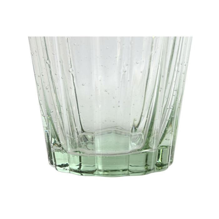 Vaso Basicos DKD Home Decor Verde 8.5 x 9.5 x 8.5 cm Set de 6 2