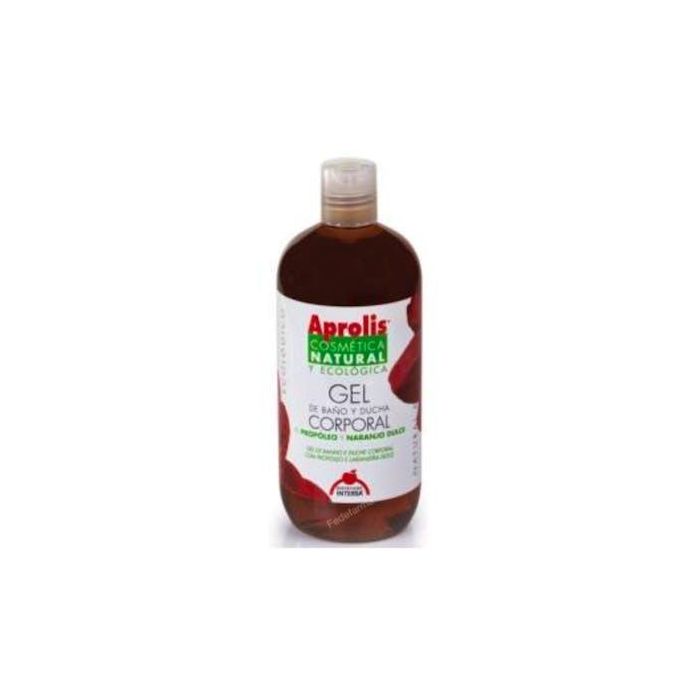 Aprolis Gel de Ducha con Propóleo 500ml para Piel Sensible, Uso Diario y Familiar, Previene Sequedad