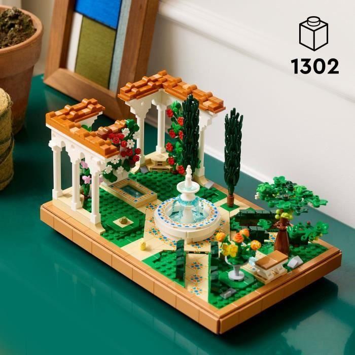 LEGO 10359 Icons El Jardín Andaluz, Regalo para Adultos Amantes de la Jardinería y los Viajes 1 LEGO 10359 Icons El Jardín Andaluz, Regalo para Adultos Amantes de la Jardinería y los Viajes 1