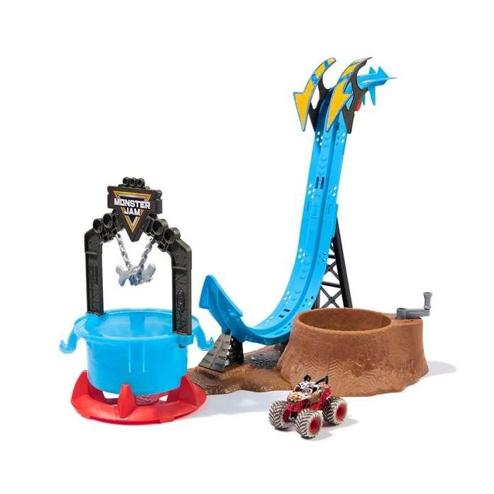 Pista lavadero monster jam de mud bluster. incluye un vehiculo escala 1:64. 1 Pista lavadero monster jam de mud bluster. incluye un vehiculo escala 1:64. 1