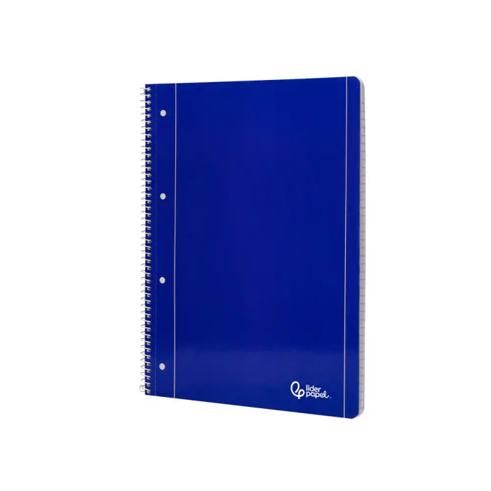 Liderpapel Cuaderno Espiral A4 Micro Serie Azul Tapa Blanda 80 Hojas Liso con Margen 4 Taladros Azul 80gr 2 Liderpapel Cuaderno Espiral A4 Micro Serie Azul Tapa Blanda 80 Hojas Liso con Margen 4 Taladros Azul 80gr 2