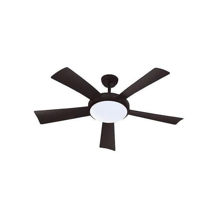Wallis Black - Ø132cm ventilador de techo 38W + iluminación LED 1 Wallis Black - Ø132cm ventilador de techo 38W + iluminación LED 1