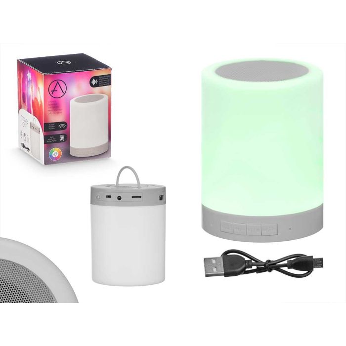 Altavoz Tactil Luz Rgb Arte Regal 12X9CM (12 Unidades) Altavoz Tactil Luz Rgb Arte Regal 12X9CM (12 Unidades)