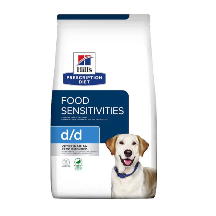 Hill's Hpd Canine D-D Pato y Arroz Comida para Perros Adultos 4 kg