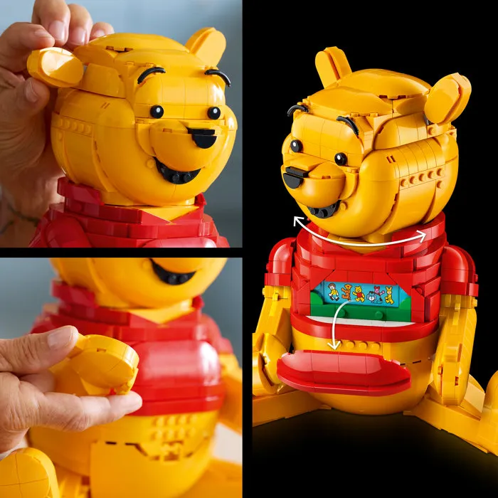 LEGO 43300 Disney Winnie the Pooh - Set de Construcción - Decoración y Regalo para Adultos