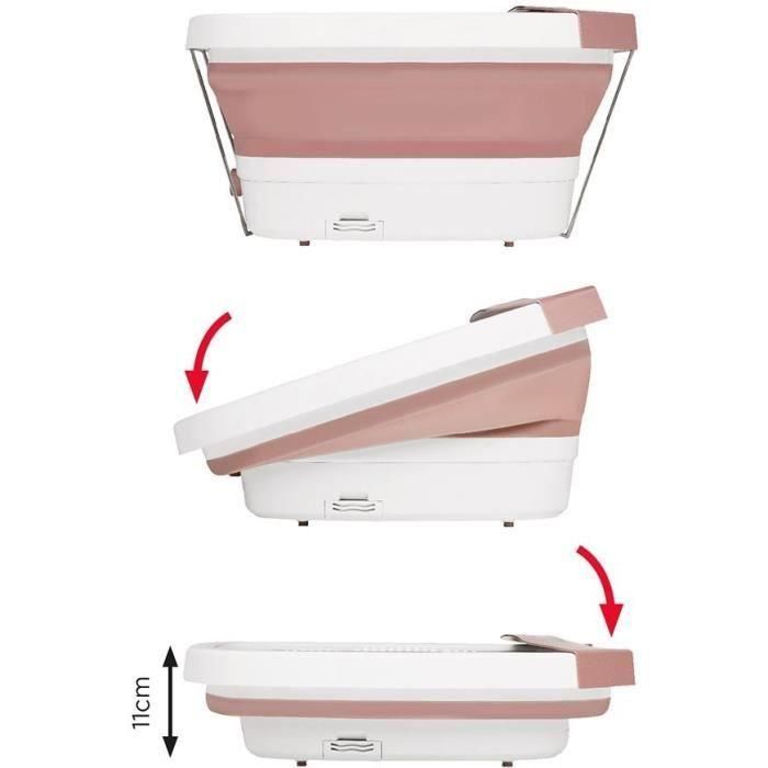 Revlon RVFB7034E Thalasso Baño de pies plegable, Calentador de agua, Burbujas, Masaje Acupresión, Aceites Esenciales, Silencioso 2 Revlon RVFB7034E Thalasso Baño de pies plegable, Calentador de agua, Burbujas, Masaje Acupresión, Aceites Esenciales, Silencioso 2