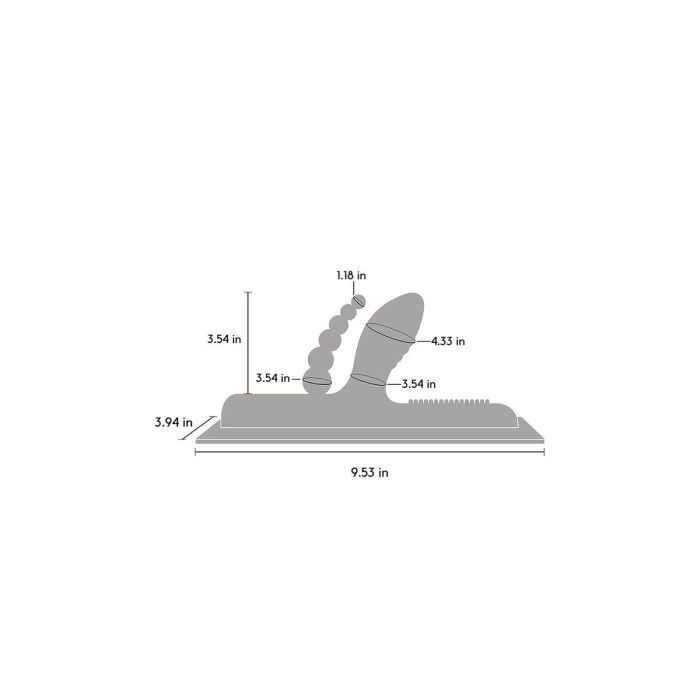 Accesorio Buckwild The Cowgirl Silicona Ø 3,7 cm 1 Accesorio Buckwild The Cowgirl Silicona Ø 3,7 cm 1