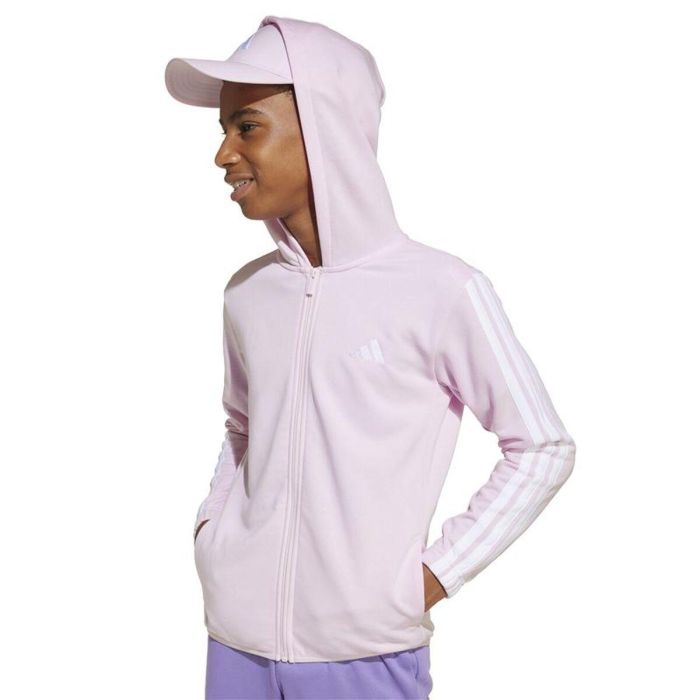 Chándal Infantil Adidas 3Bandas Ciruela 2