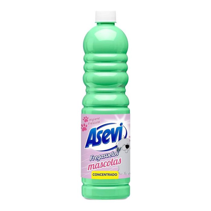 Asevi Fregasuelos concentrado para mascotas 1L - Tecnología contra mal olor, fragancia fresca y efecto relajante