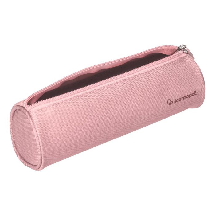 Estuche Portatodo Liderpapel Classic Cilindrico Ancho 210x70 mm Rosa 7