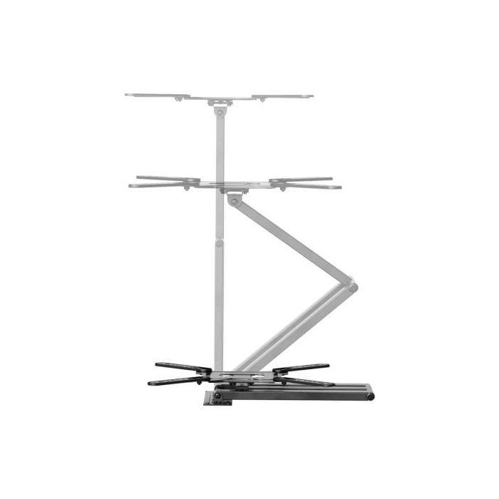 Aisens Soporte Pared WT65TSLE-383 Giratorio, Inclinable, Nivelable para Monitores y TV de 23-65" hasta 35kg Negro 2