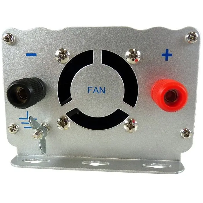 Htc Equipement Convertidor 300W 12V / 220V con Toma USB y Arranque Suave